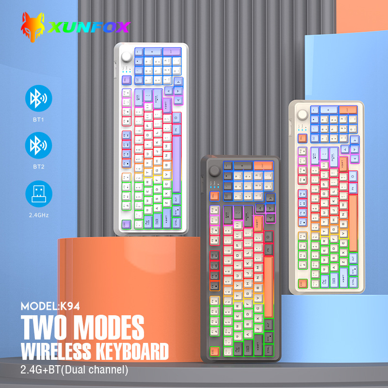 Gaming Keyboard And Mouse Wireless - Wireless Keyboard Spanish Russian Arabic Korean