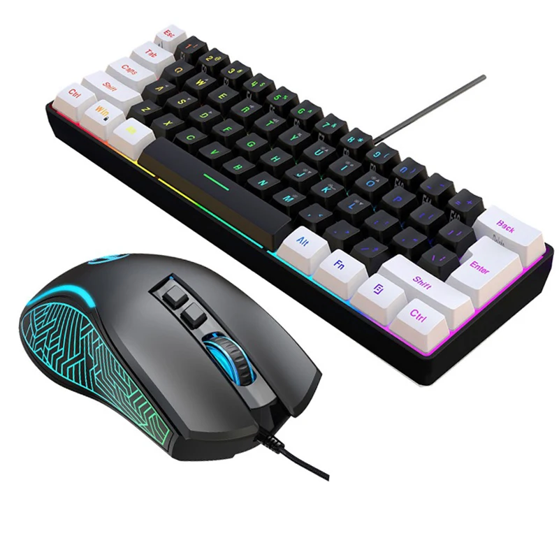 Keyboard and Mouse 60% Compute - Gaming Keyboard And Mouse Wireless ulasan dan harga