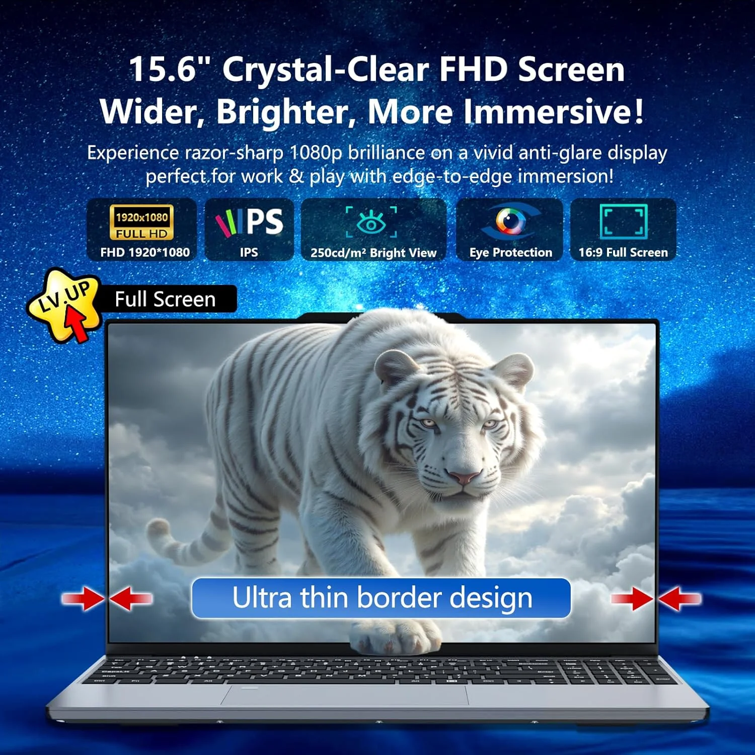 2026 New laptop 15.6 Inch Wind - Gaming Keyboard 2026 ulasan dan harga