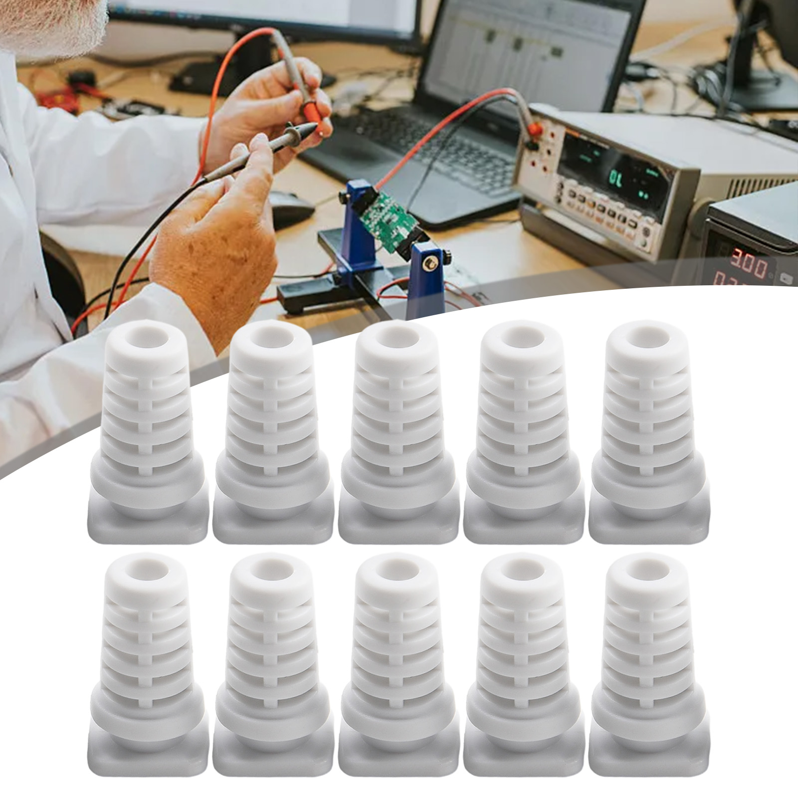 10pcs 3.5/4/5mm Cable Gland Co - Aviator Connector Kit ulasan dan harga