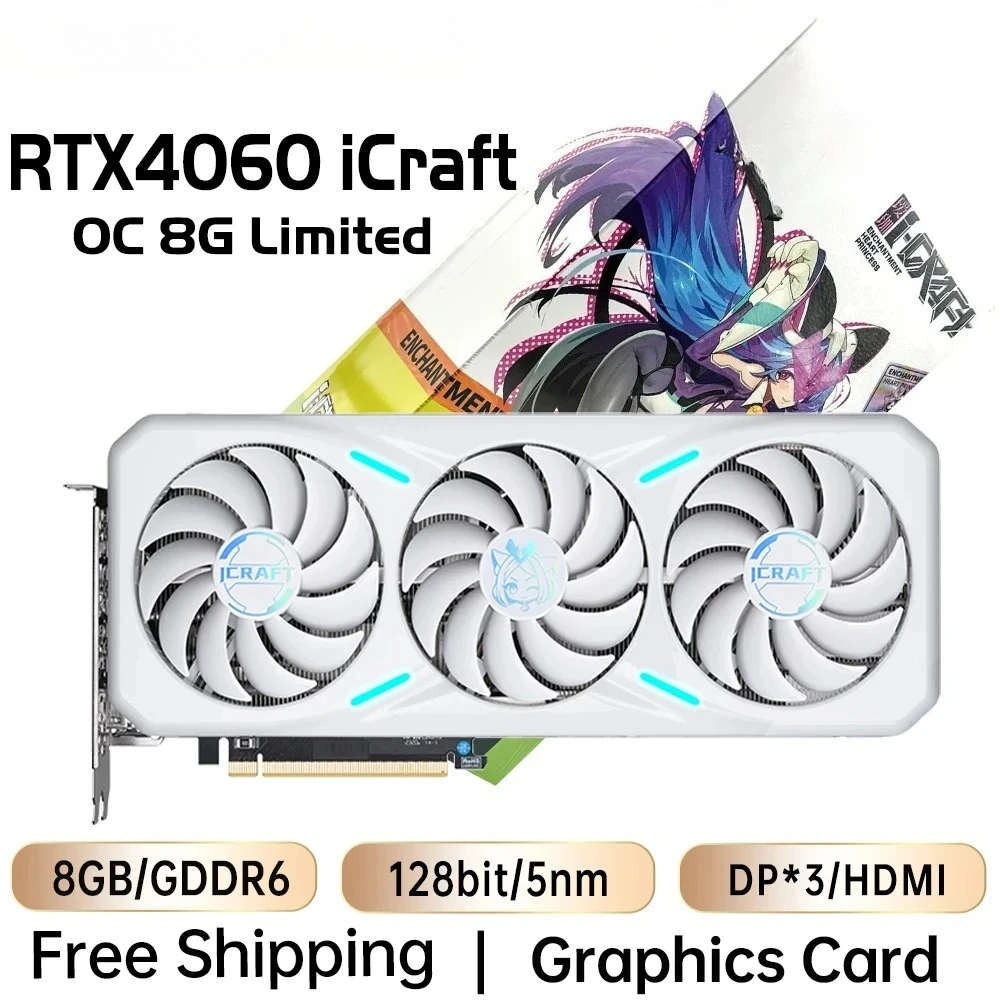 Gaming Video Card Desktop Comp - Nvidia Vga Rtx 4060 ulasan dan harga