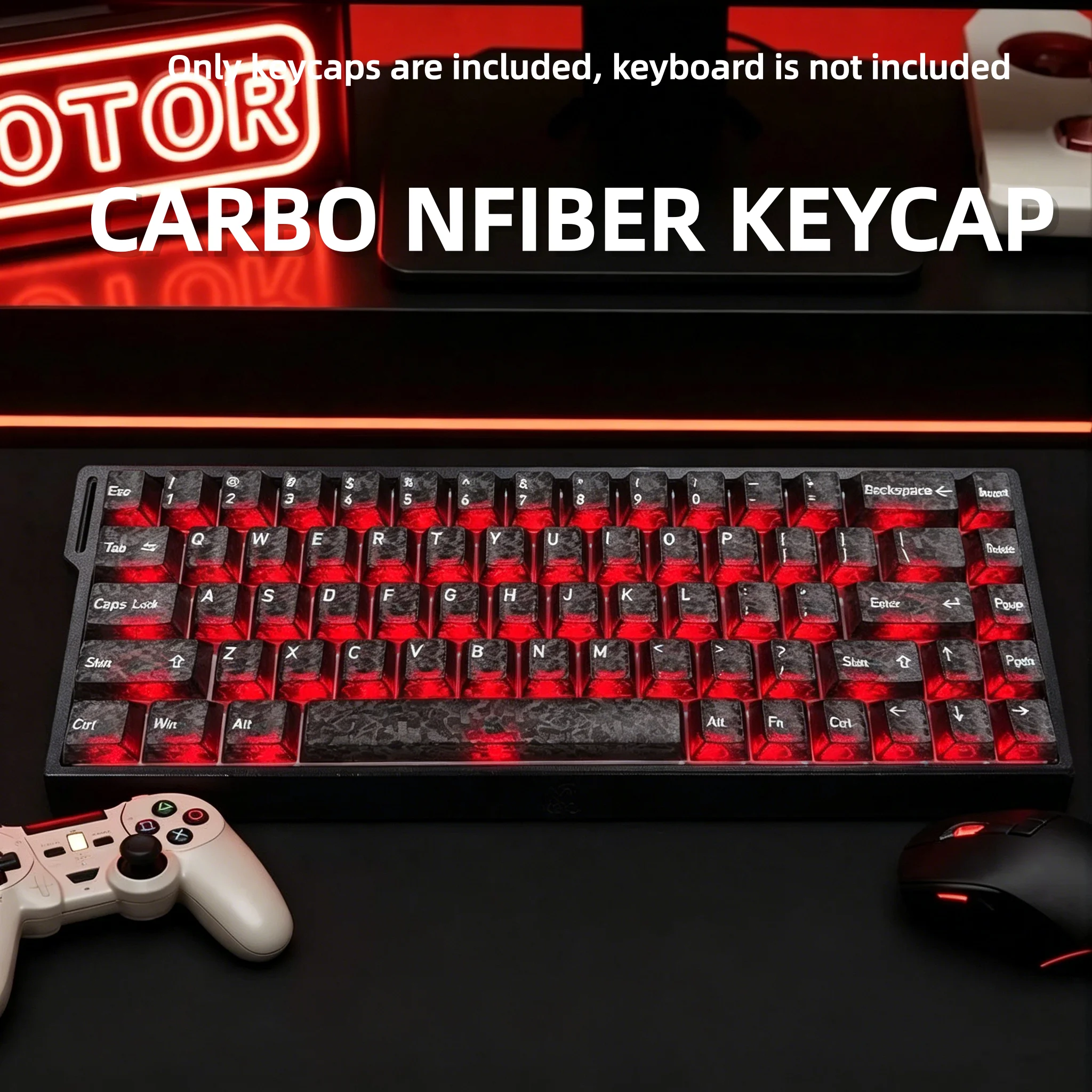 2026 New Forged Carbon Fiber T - Gaming Keyboard 2026 ulasan dan harga