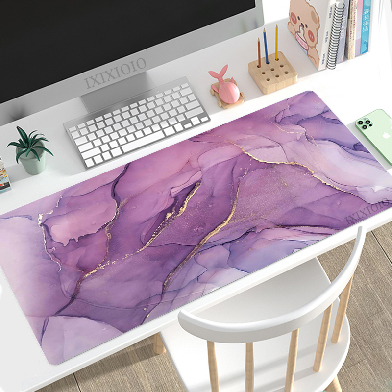 Fashion Marble Mouse Pad Gamin - Gaming Keyboard Non Mechanical ulasan dan harga