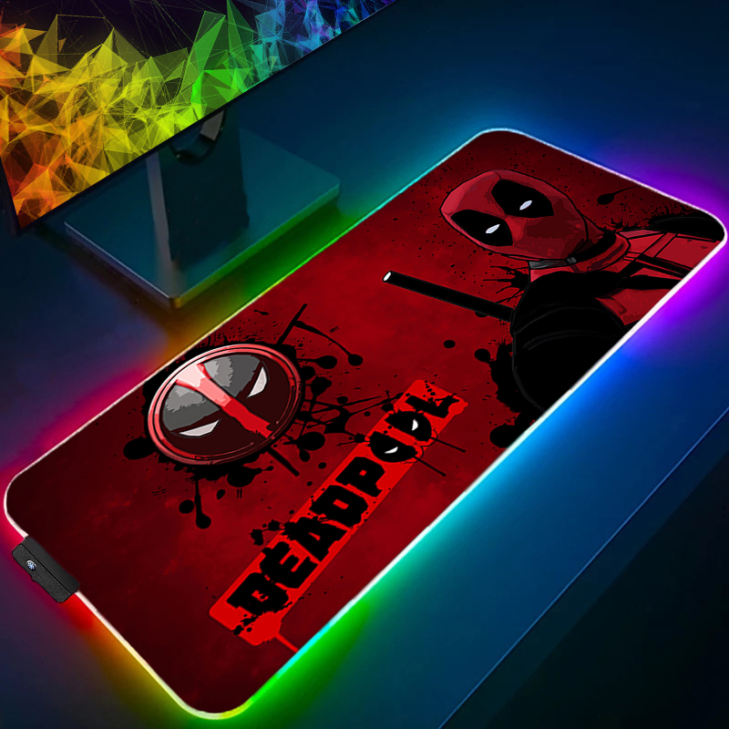 LED Mouse Pad Gaming Backlight - Gaming Keyboard Affordable ulasan dan harga