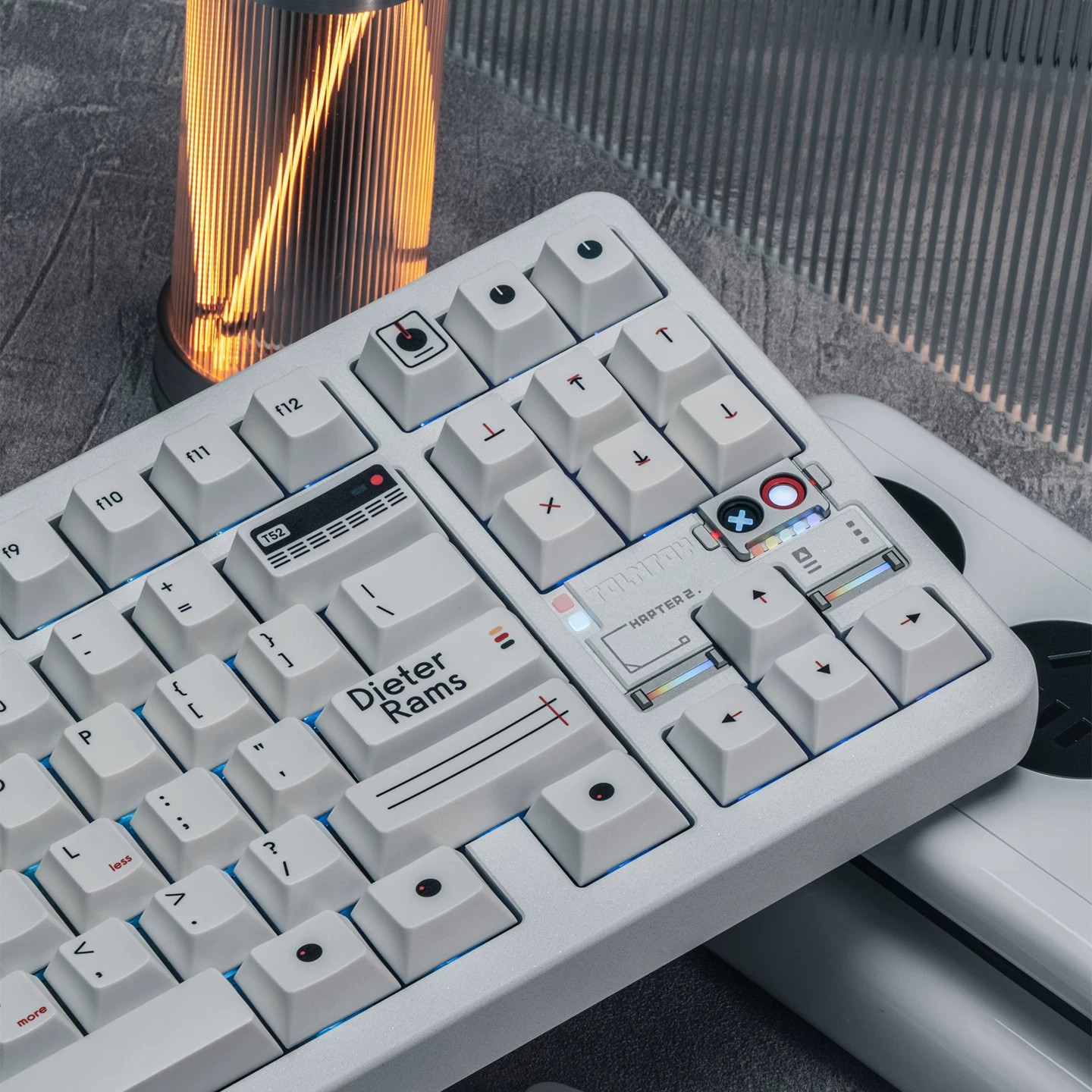 144 Keys Dieters White Keycaps - Keyboard Gaming Mac ulasan dan harga