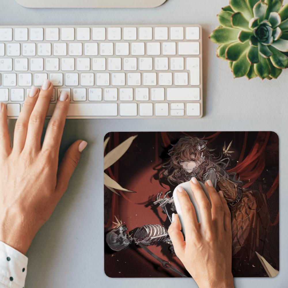 Dark Gothic Girl Skeleton Spid - Gaming Keyboard And Mouse Wireless ulasan dan harga