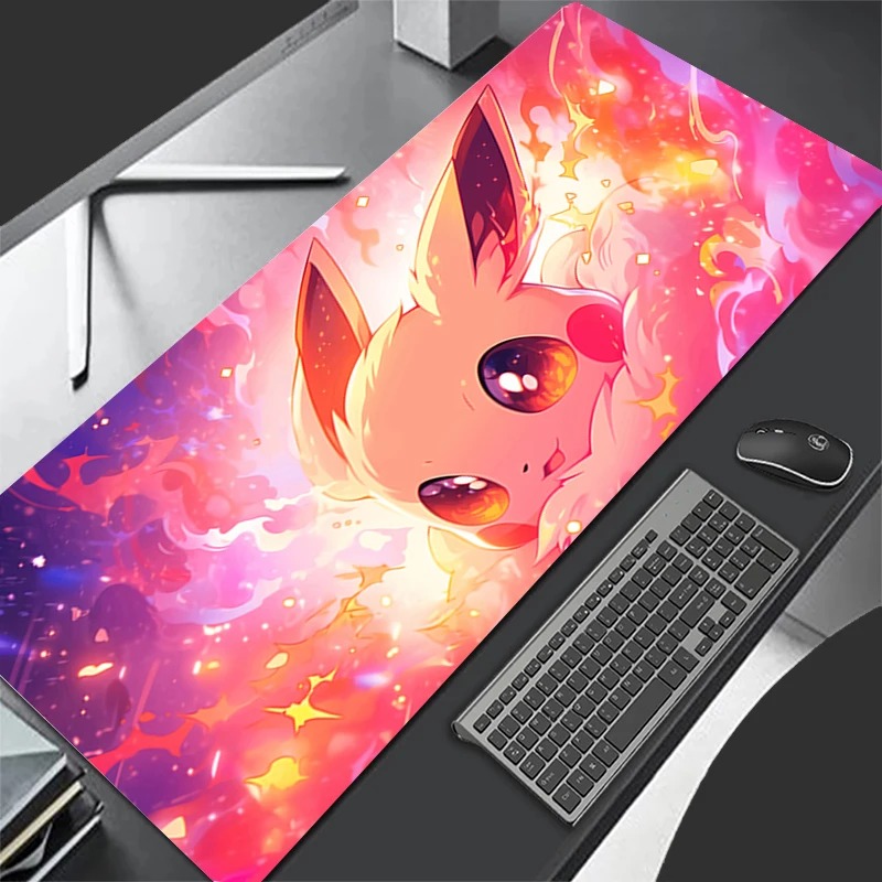P-Pokemon Eevee Anime Gaming M - Gaming Keyboard Affordable ulasan dan harga