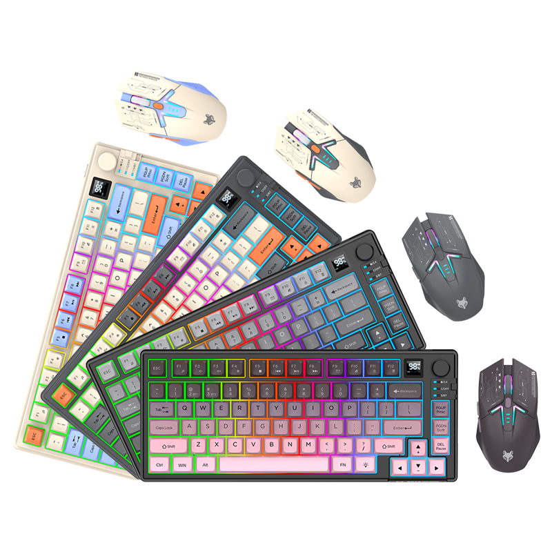 Premium Dual-Modes 2.4G+Blueto - Gaming Keyboard Extension ulasan dan harga