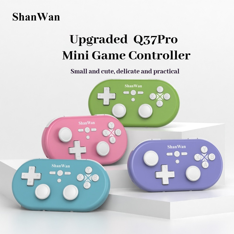 Upgraded Shanwan Q37pro Mini P - Gaming Keyboard Mechanical Wireless ulasan dan harga