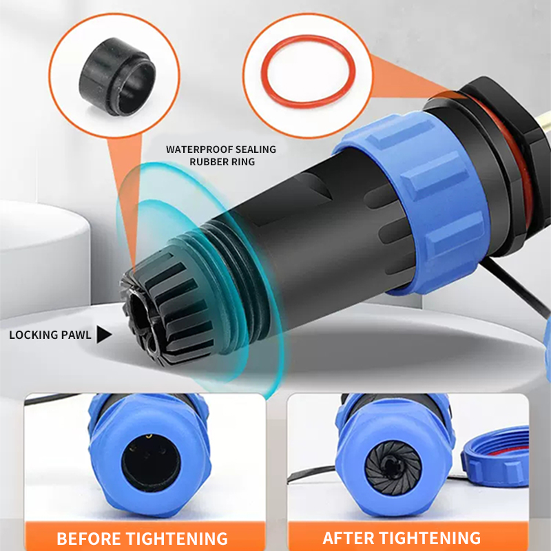 IP68 SP13 Aviation Plug Socket - Aviator Connector Kit ulasan dan harga