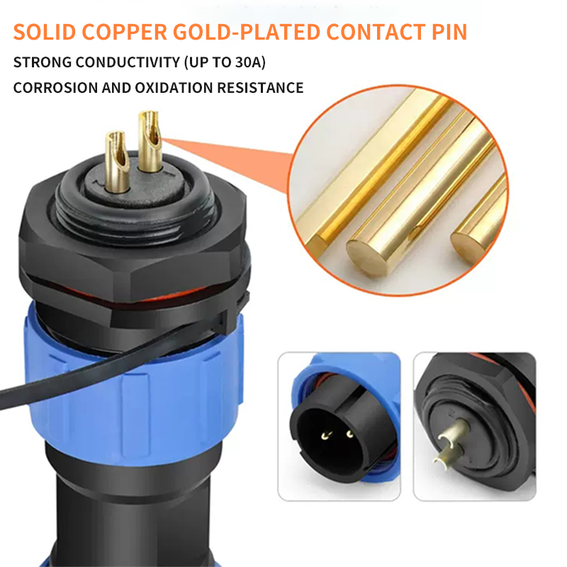 IP68 SP13 Aviation Plug Socket - Aviator Connector Kit ulasan dan harga