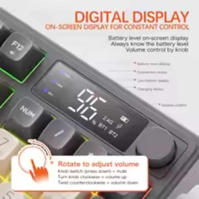 FreeWolf T96 Wireless Bluetoot - Gaming Keyboard And Mouse Wireless ulasan dan harga