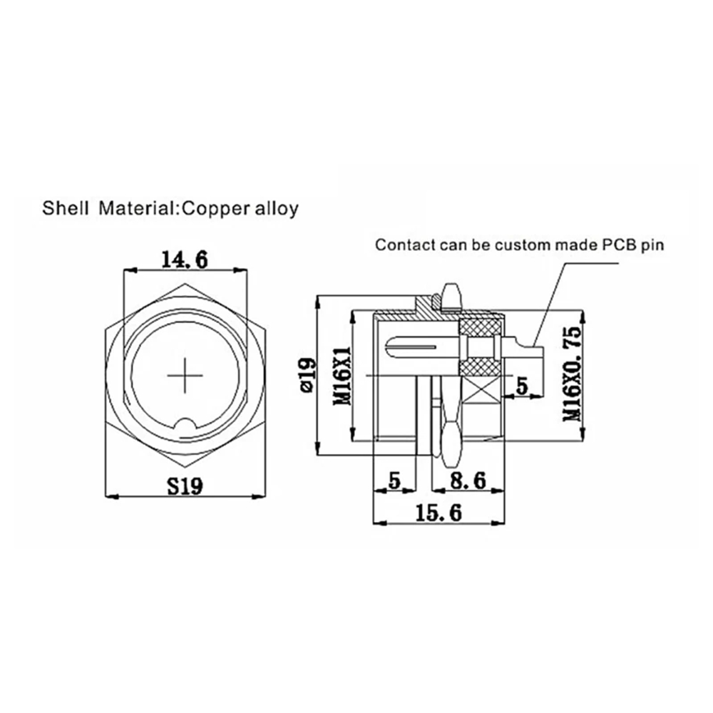 GX16 16mm Round Aviation Plug  - Aviator Connector Kit ulasan dan harga