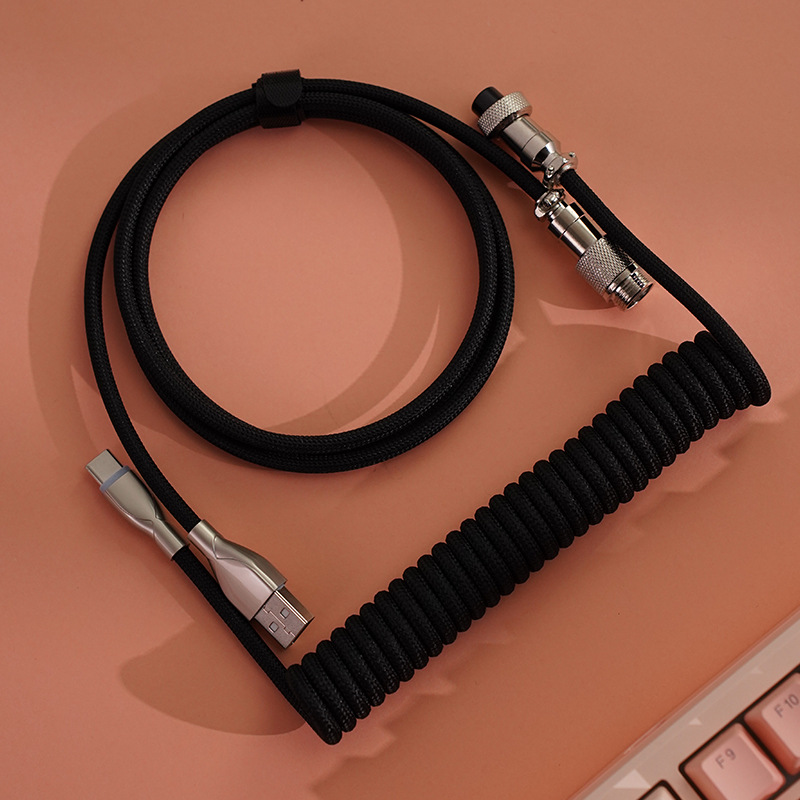 Type C USB Aviator Coiling Cab - Gaming Keyboard Extension ulasan dan harga