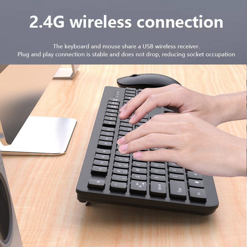 2.4G Wireless Keyboard Mouse S - Gaming Keyboard Mechanical Wireless ulasan dan harga