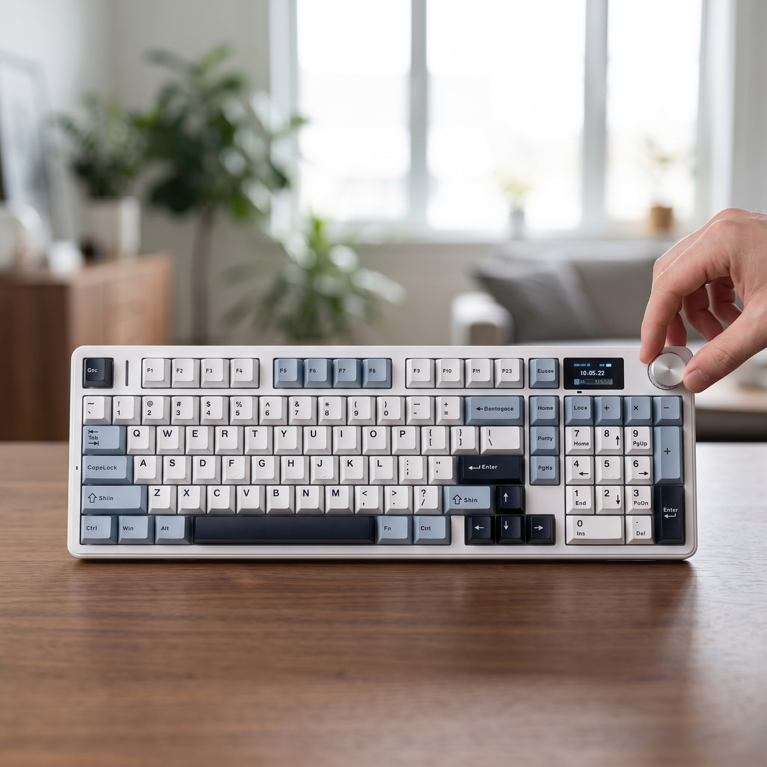 New AULA F99 Max Gasket Mechan - Gaming Keyboard Mechanical Wireless ulasan dan harga