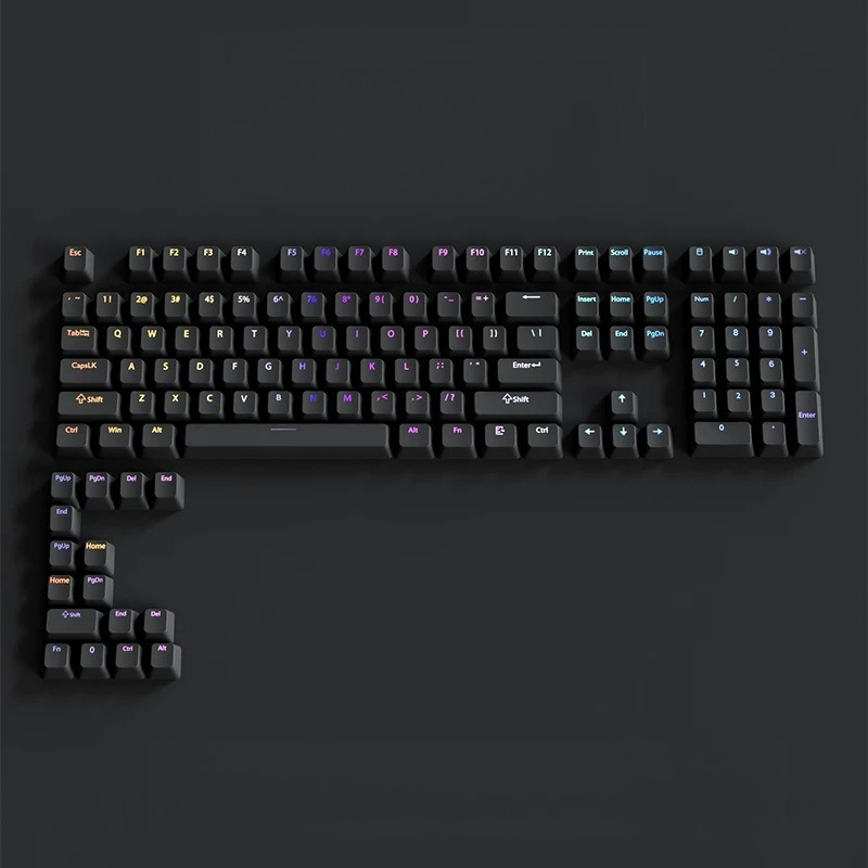 2026 New 133+ Keys Retro Black - Gaming Keyboard 2026 ulasan dan harga
