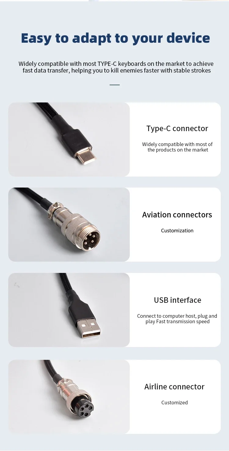 Type-C USB Port, Aviator Coili - Gaming Keyboard Extension ulasan dan harga