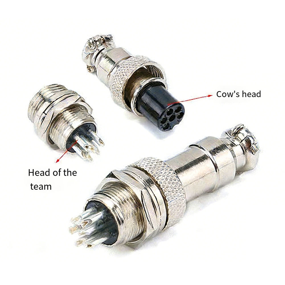 5Pcs GX16 2/3/4/5 Pin Aviation - Aviator Connector Kit ulasan dan harga