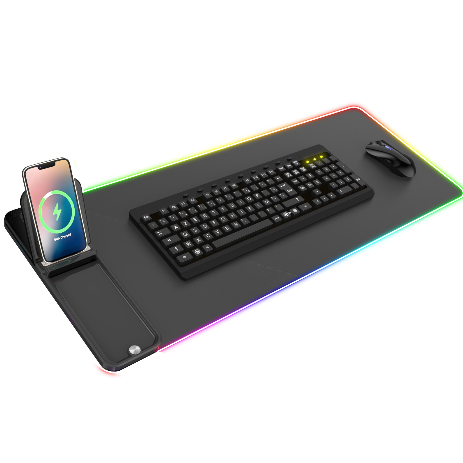 H18 15W Fast Charging Keyboard - Gaming Keyboard And Mouse Wireless ulasan dan harga