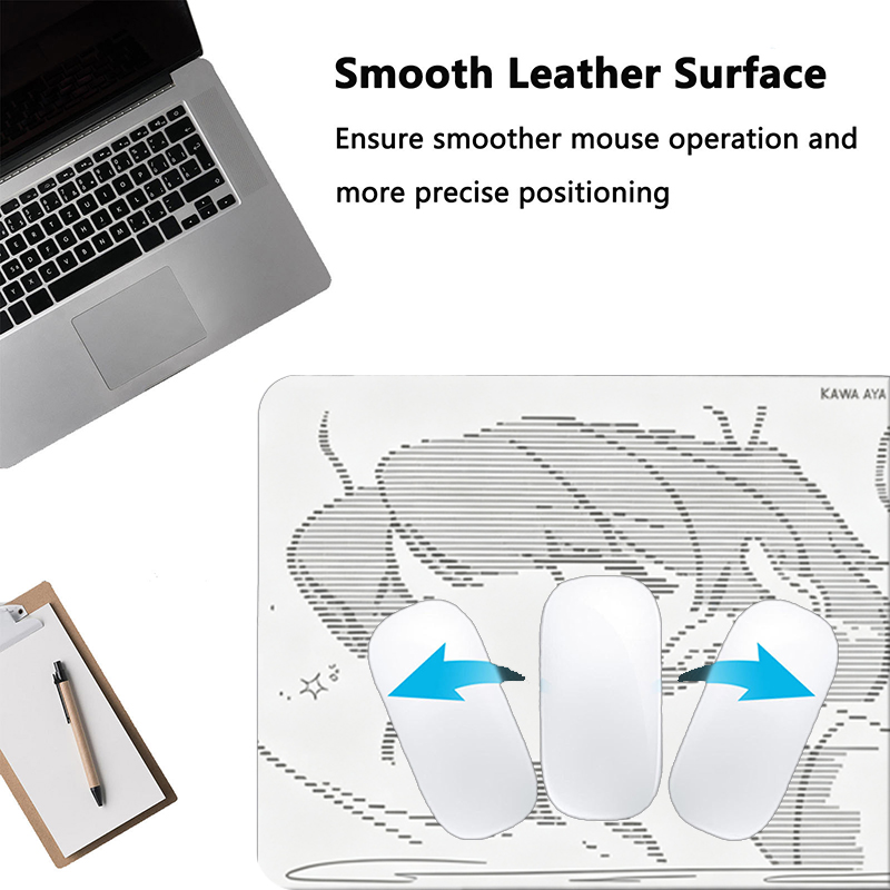 1Pcs Leather Mouse Pad Anime A - Gaming Keyboard Nearby ulasan dan harga